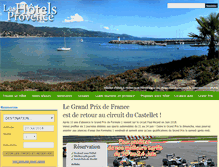 Tablet Screenshot of les-hotels-provence.com